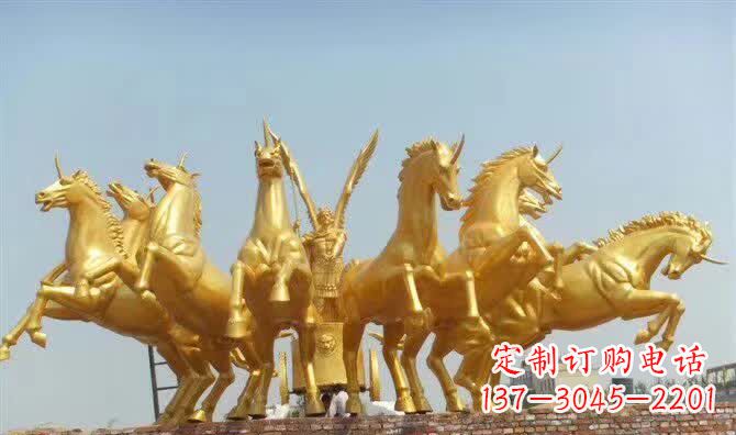 徐州阿波罗战车铜雕