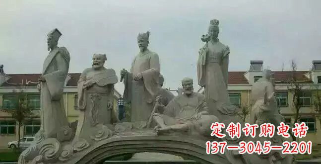徐州八仙过海石雕222