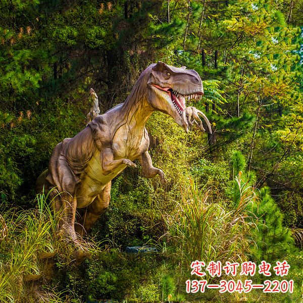 徐州霸王龙动物园仿真恐龙雕塑