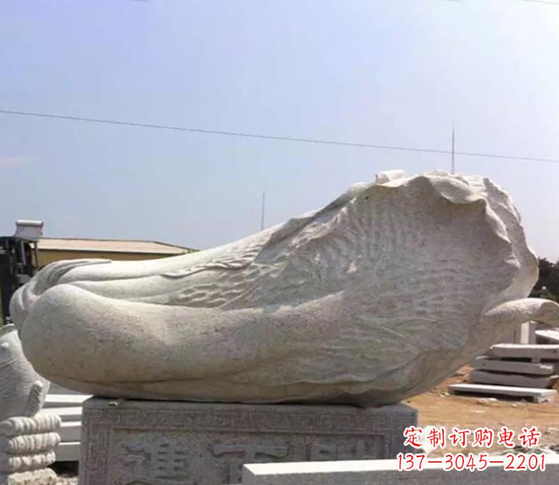 徐州白菜大理石雕塑