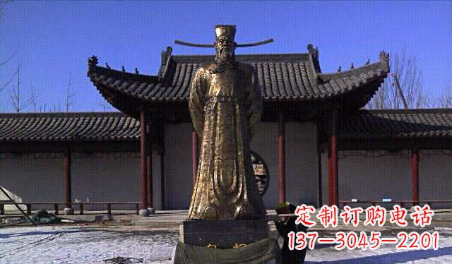 徐州包拯古代名人铜雕