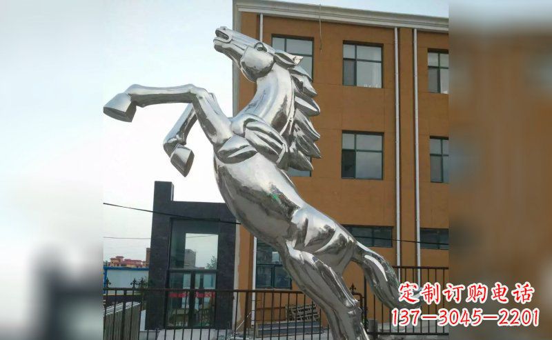 徐州奔马不锈钢雕塑