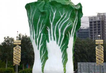 徐州白菜雕塑-公园园林仿真植物景观