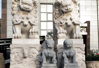 徐州石狮子雕塑——守护家园的看门神