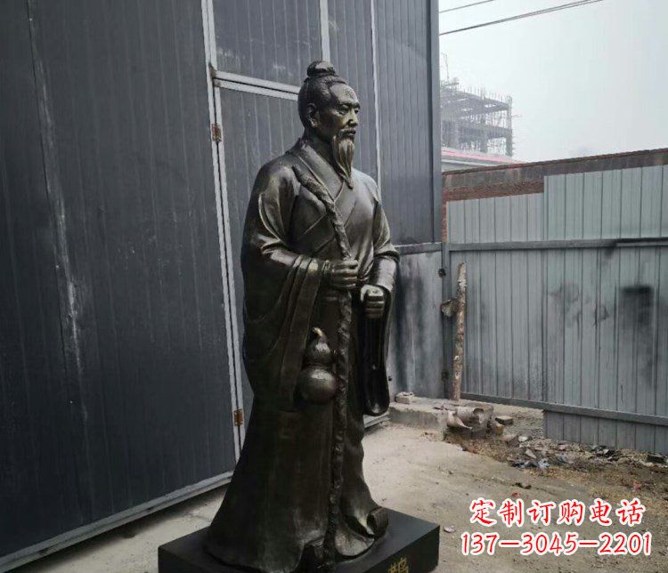 徐州扁鹊人物古代名医铜雕摆件