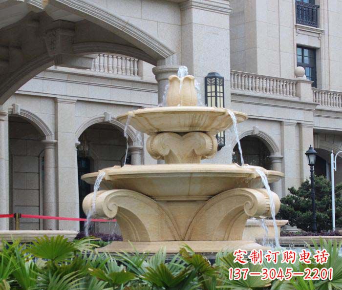 徐州别墅景观欧式喷泉石雕_1