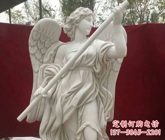 徐州别墅景观天使人物石雕
