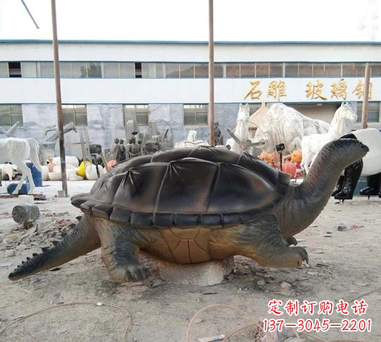 徐州玻璃钢仿真大型乌龟雕塑