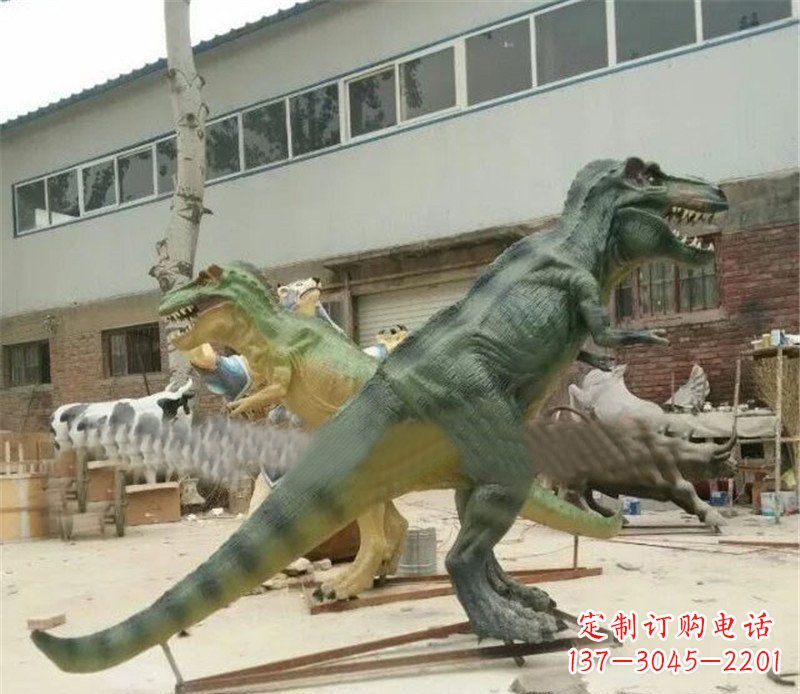 徐州玻璃钢仿真恐龙公园动物雕塑