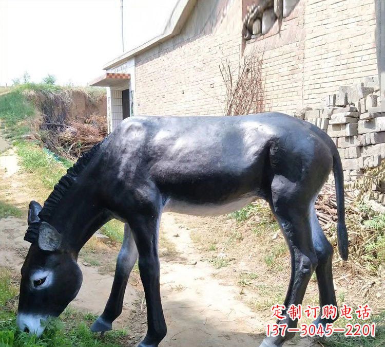 徐州玻璃钢仿真毛驴
