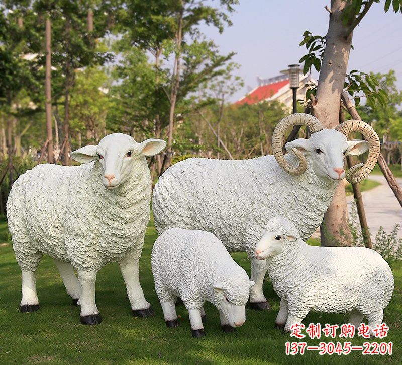 徐州玻璃钢仿真山羊