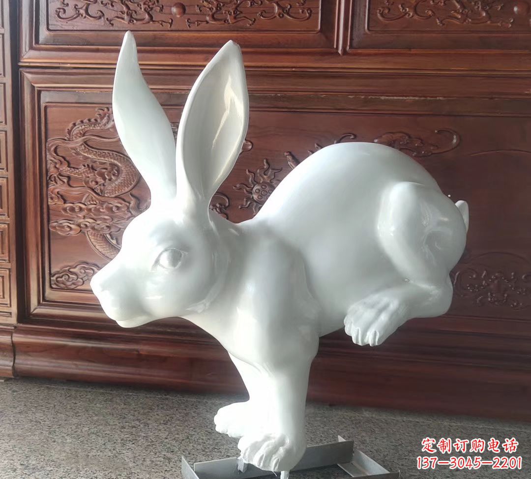 徐州玻璃钢仿真生肖兔