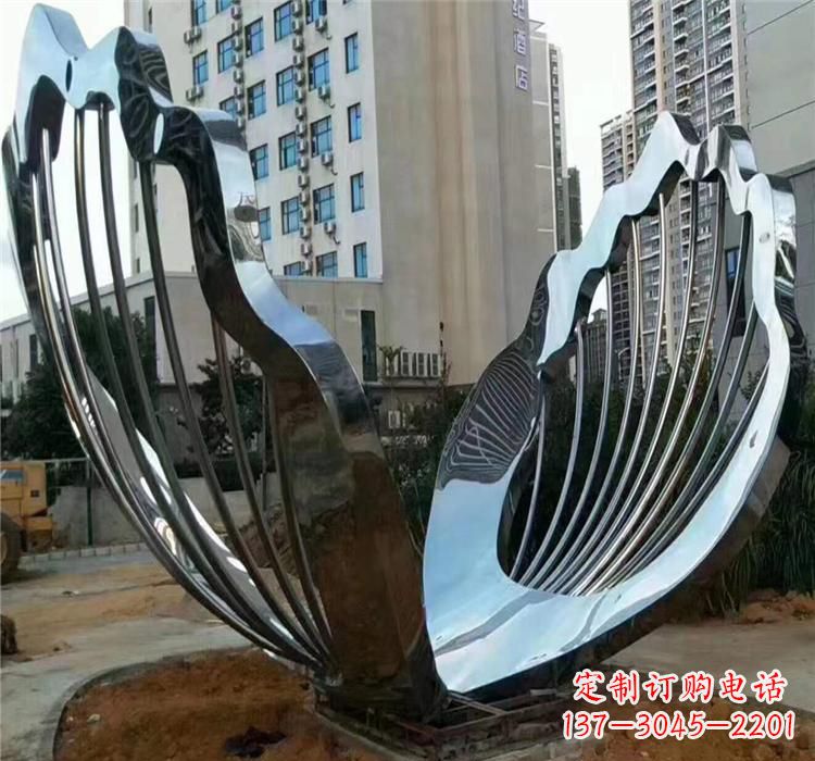 徐州不锈钢贝壳雕塑艺术与自然的完美结合