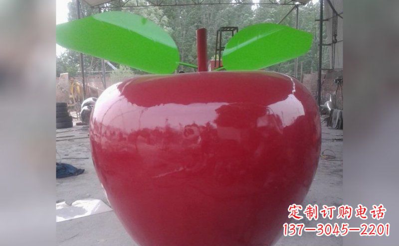 徐州不锈钢城市苹果景观
