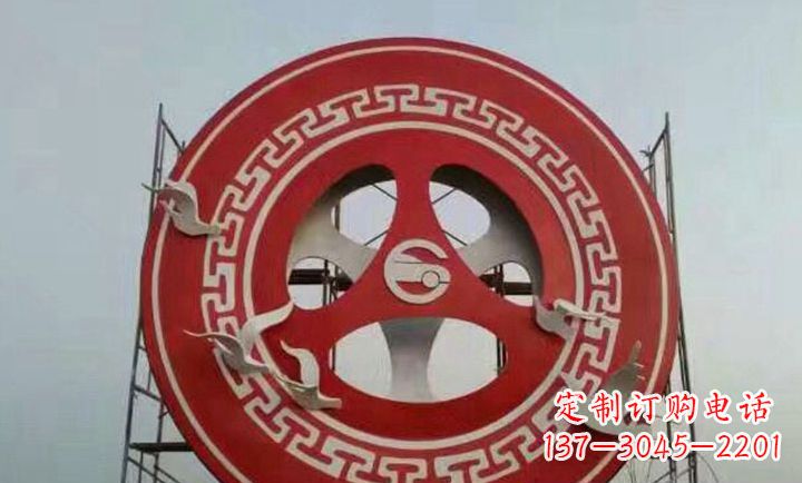 徐州不锈钢齿轮广场雕塑