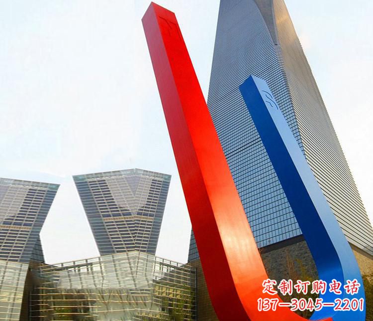 徐州不锈钢磁铁景观雕塑
