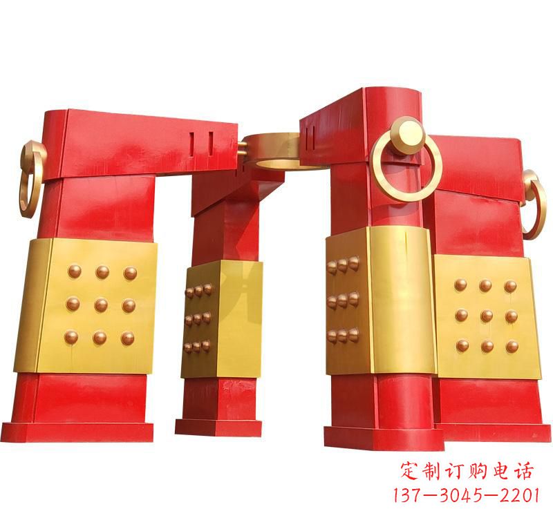 徐州不锈钢大型拱门雕塑