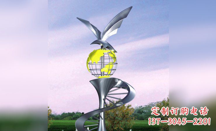 徐州不锈钢雕塑雄鹰展翅