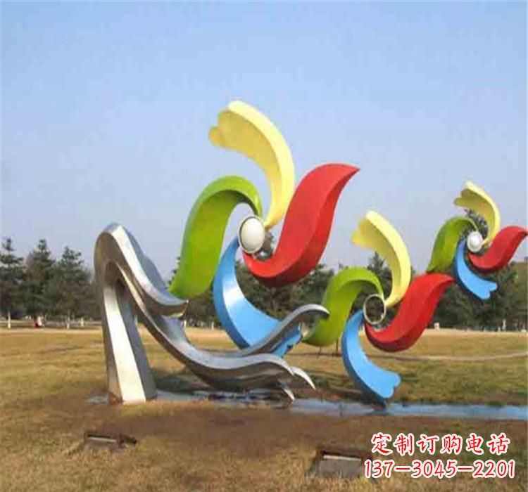 徐州不锈钢风车雕塑