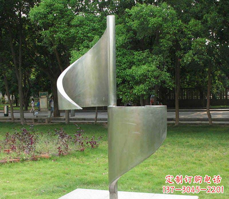 徐州不锈钢风车雕塑 (2)
