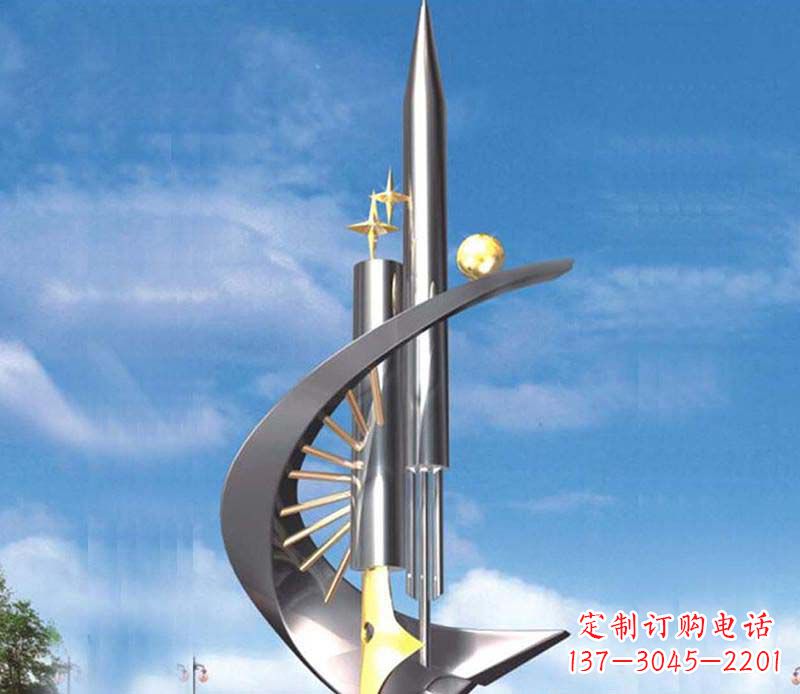 徐州不锈钢钢笔雕塑1