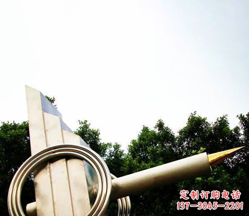 徐州不锈钢钢笔雕塑
