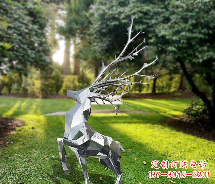 徐州不锈钢公园动物鹿