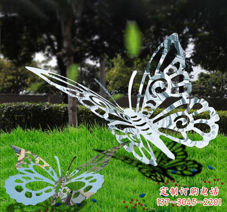 徐州不锈钢蝴蝶昆虫雕塑