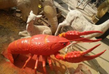 徐州不锈钢大龙虾雕塑象征着力量与美丽