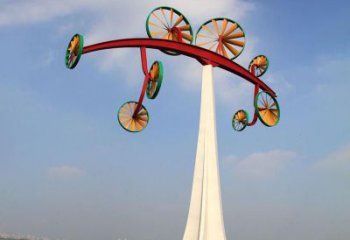 徐州不锈钢风车雕塑艺术美学的完美结合