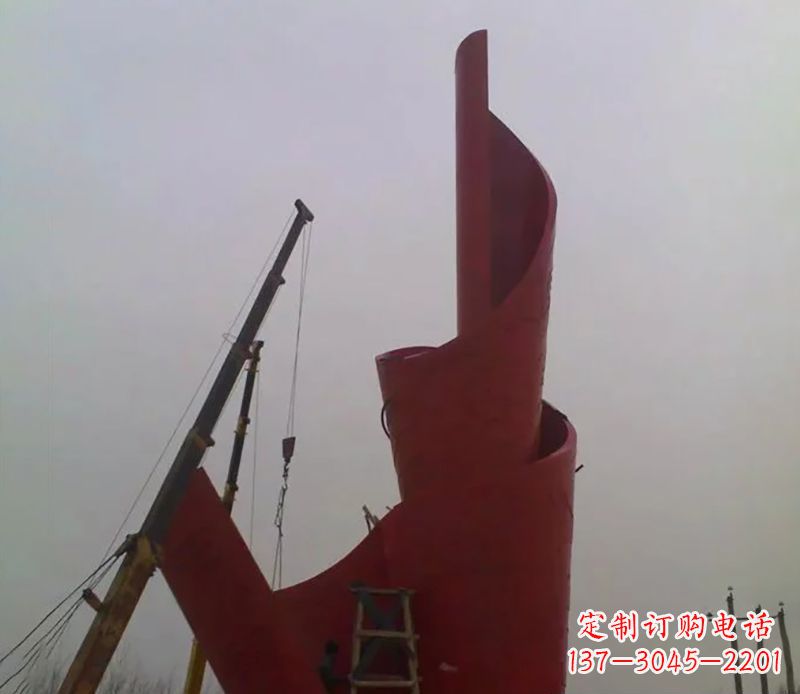 徐州不锈钢火炬雕塑