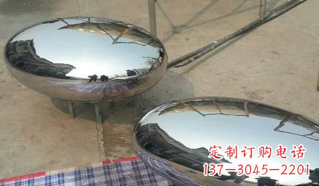 徐州不锈钢鸡蛋蛋雕塑