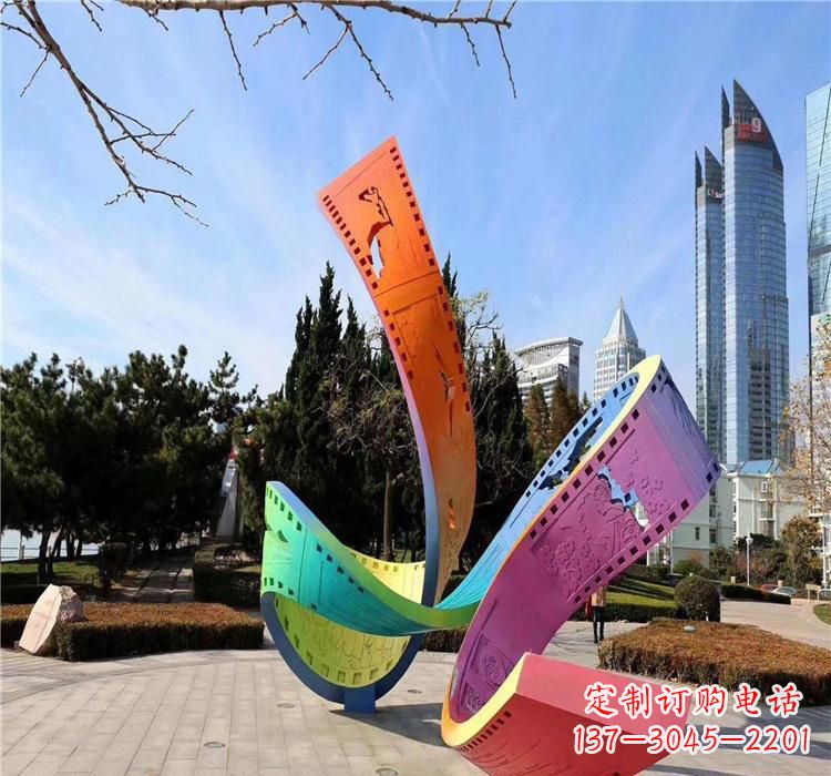 徐州不锈钢胶卷雕塑