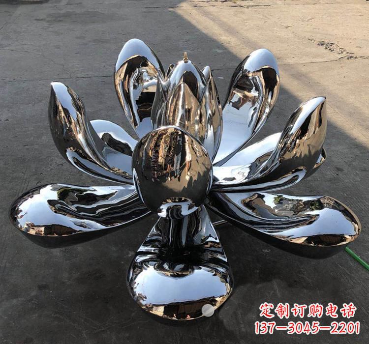 徐州不锈钢莲花雕塑