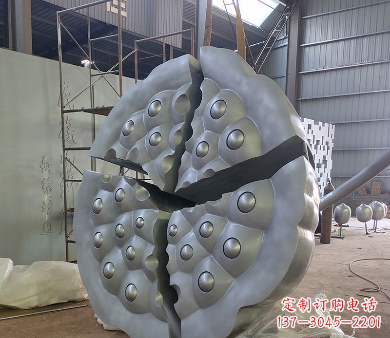 徐州不锈钢莲蓬景观雕塑