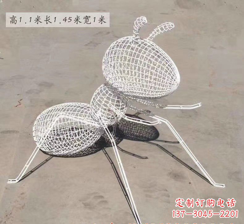 徐州不锈钢镂空蚂蚁雕塑222