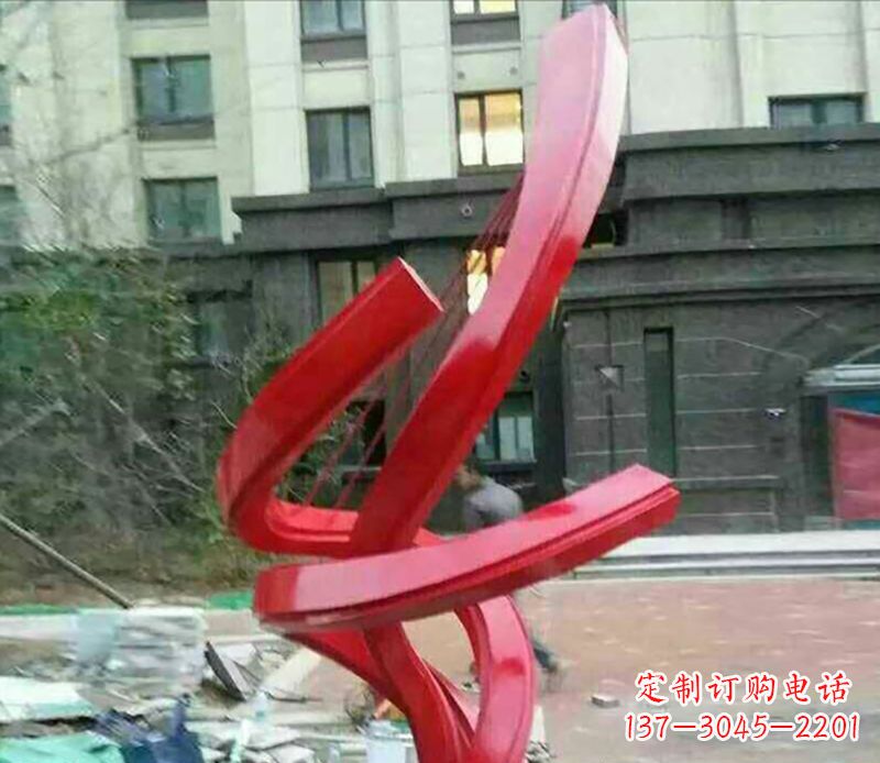 徐州不锈钢螺旋飘带