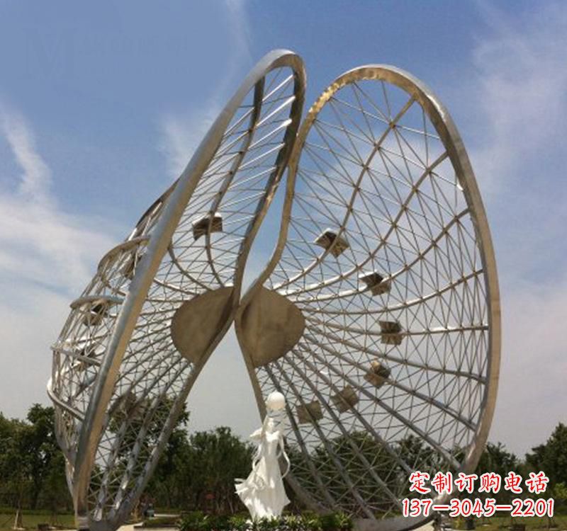 徐州不锈钢美陈贝壳雕塑精美的艺术品