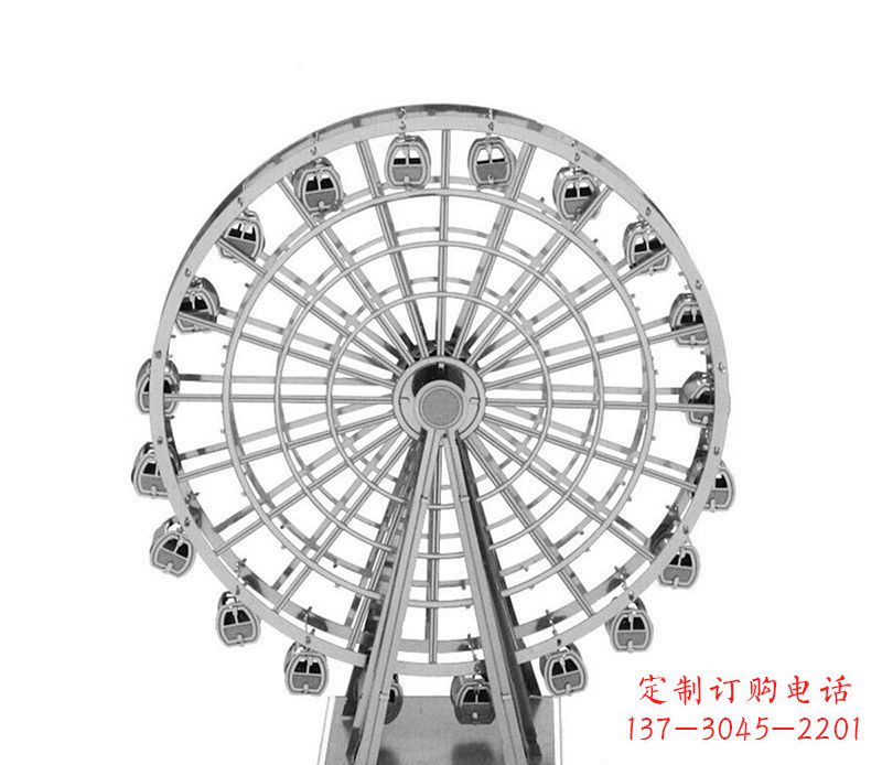 徐州不锈钢摩天轮雕塑引领城市风采