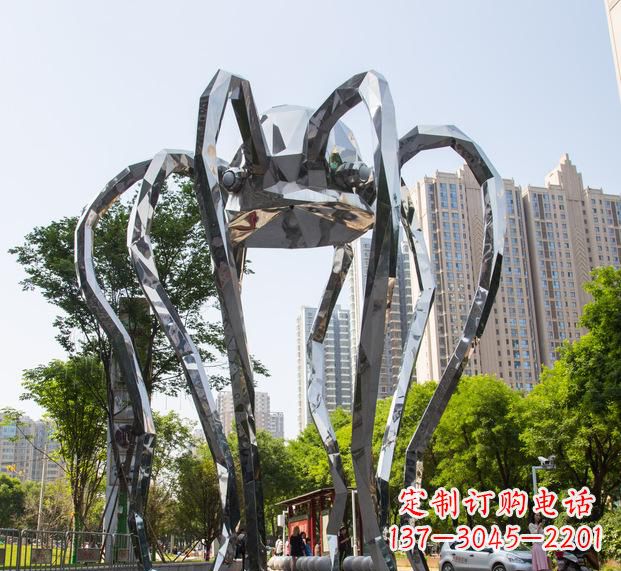 徐州不锈钢螃蟹雕塑2