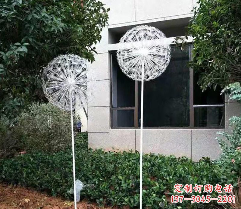 徐州不锈钢蒲公英雕塑