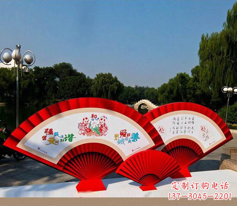 徐州不锈钢价值观雕塑——见证社会主义核心价值观