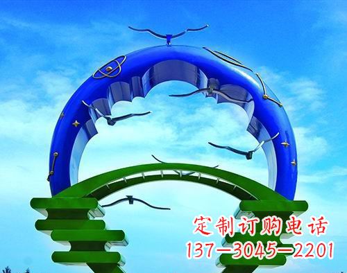徐州不锈钢书籍的海洋校园雕塑