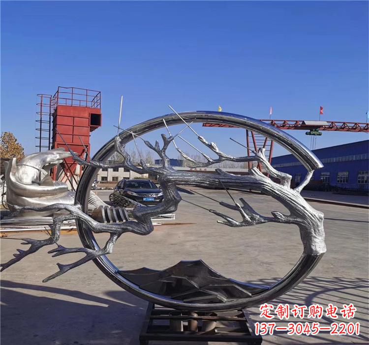 徐州不锈钢树枝雕塑