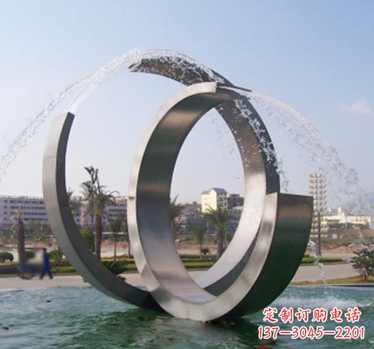 徐州不锈钢水景喷泉雕塑