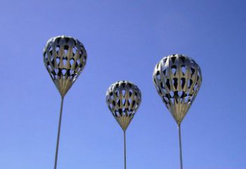 徐州不锈钢气球雕塑把美丽带回大自然