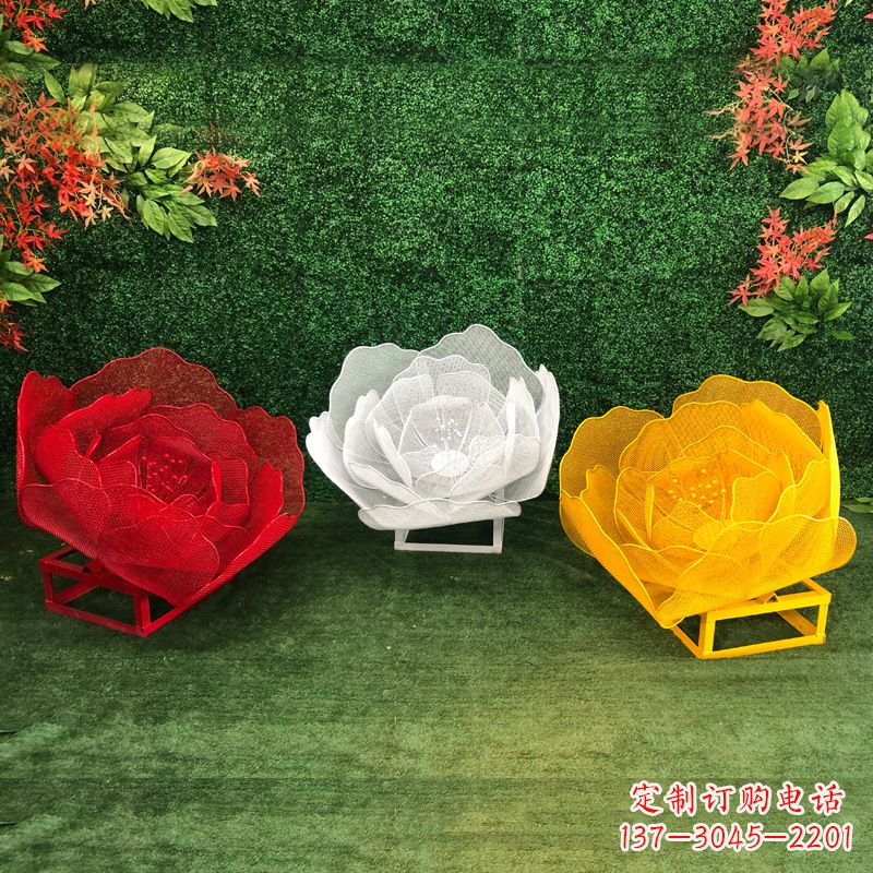 徐州不锈钢玫瑰雕塑精致的艺术品