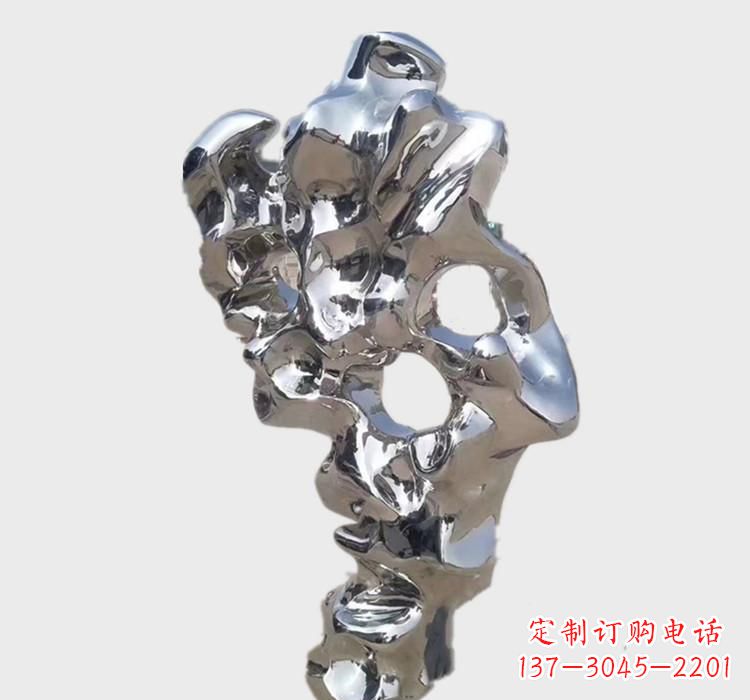 徐州不锈钢太湖石雕塑艺术的精致表现