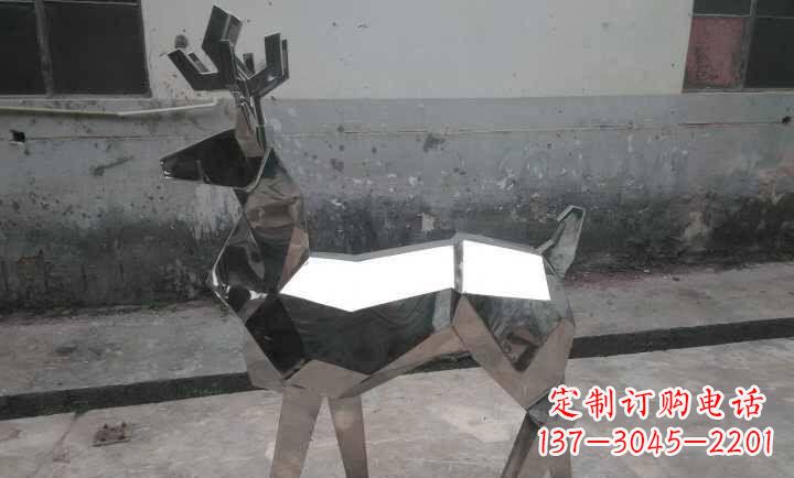 徐州不锈钢小鹿石雕