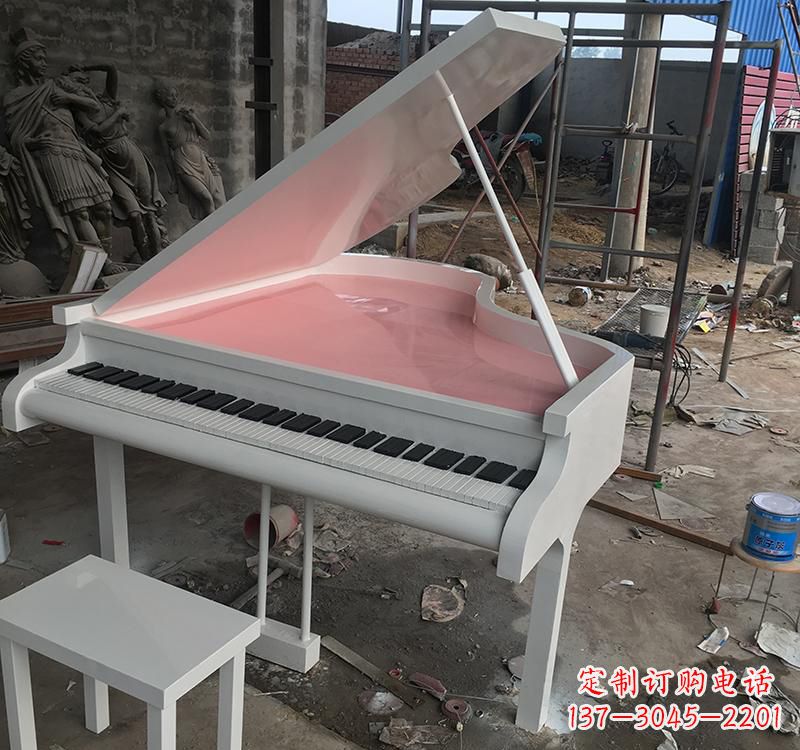 徐州不锈钢校园钢琴雕塑